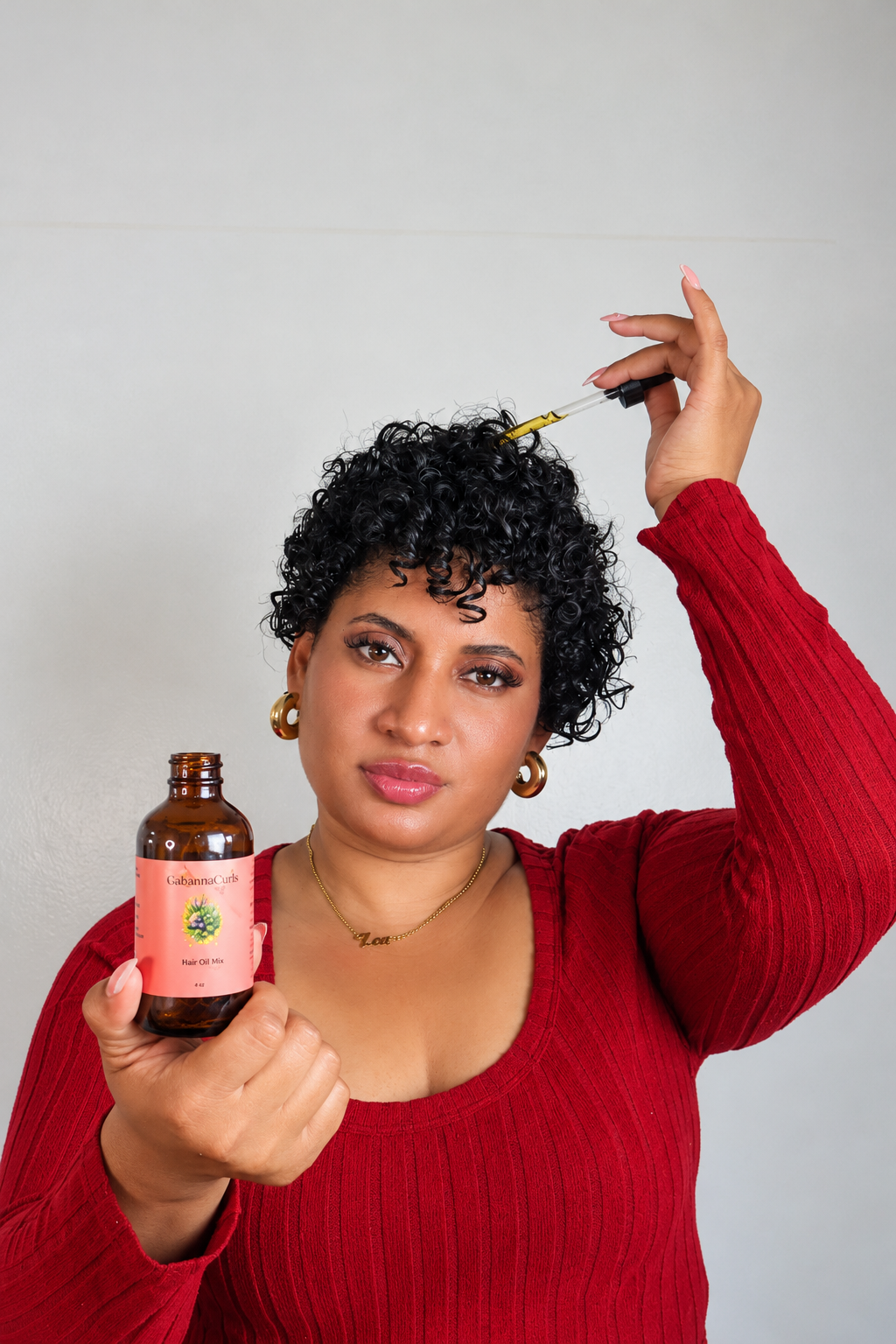Gabanna Curls Hair oil Mix