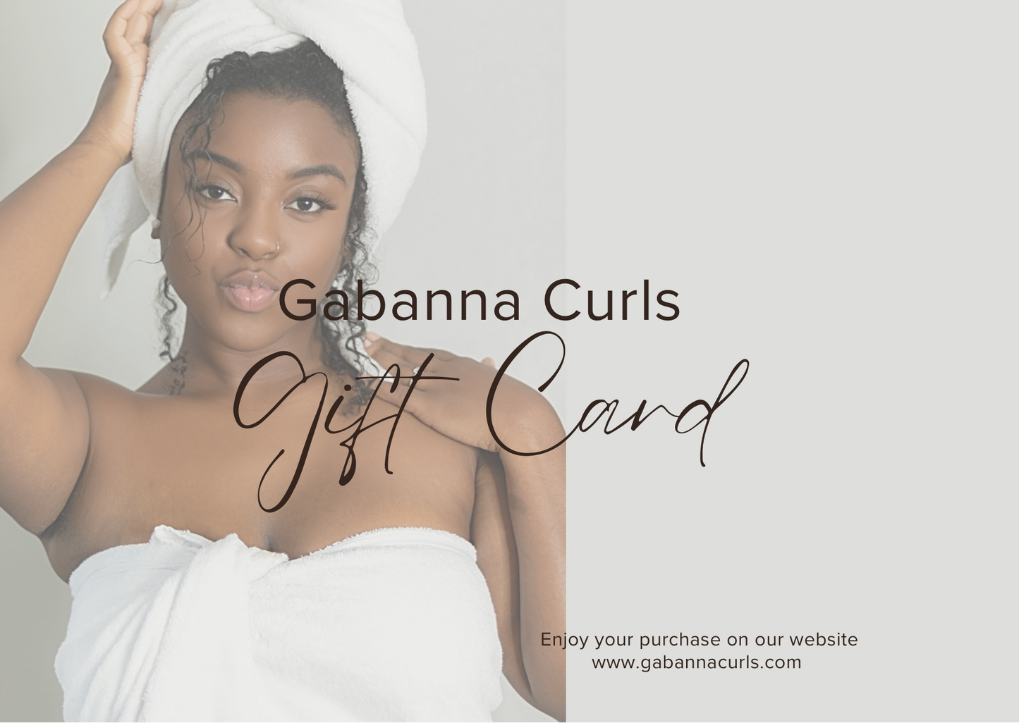 Gabanna Curls Digital Gift Card