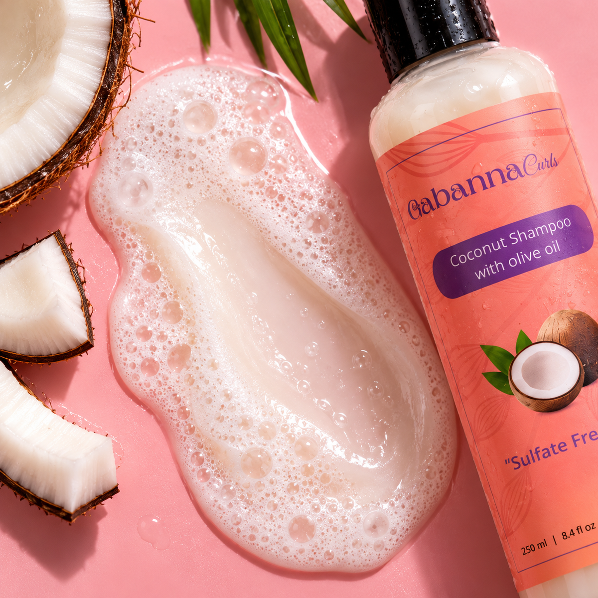 Gabanna Curls Coconut Nourish Shampoo