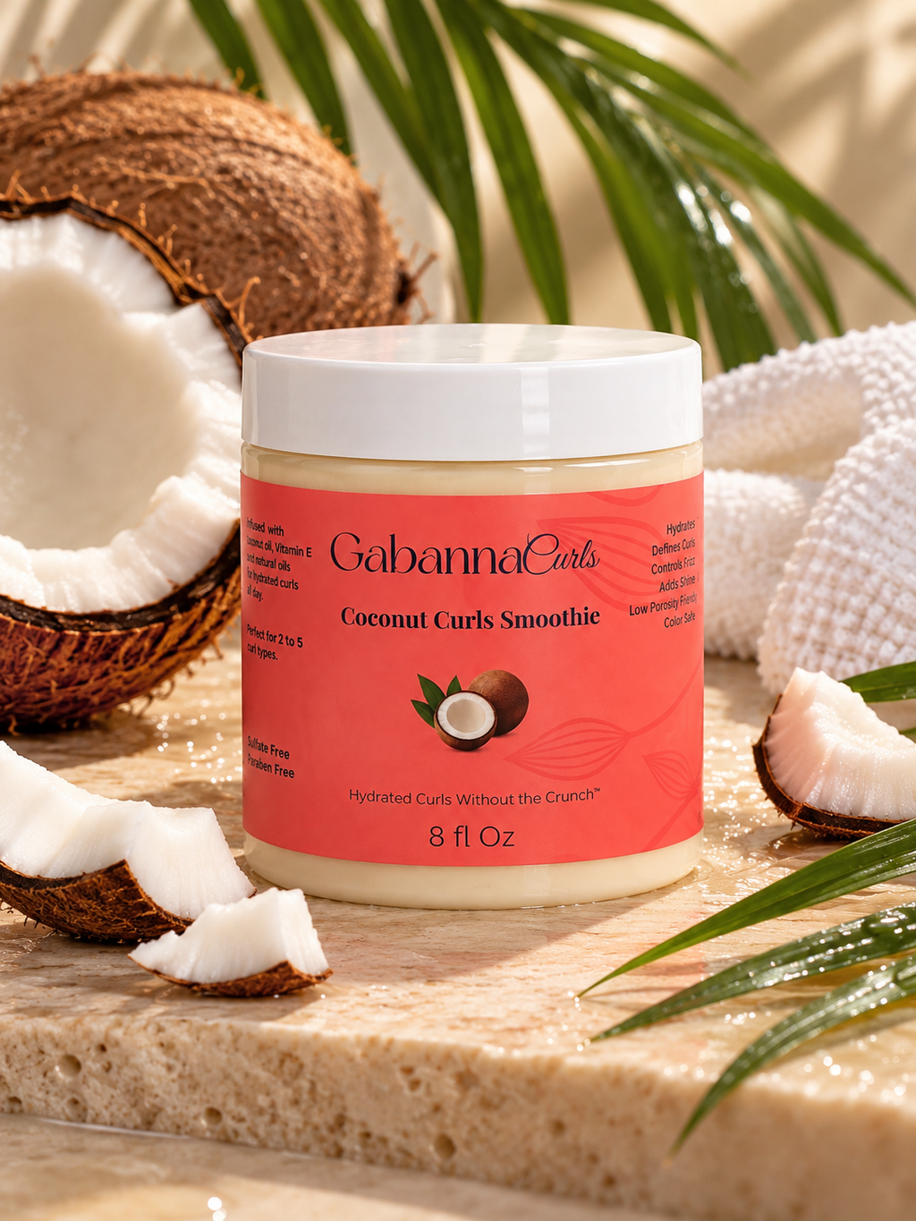 Gabanna Curls Coconut Curls Smoothie