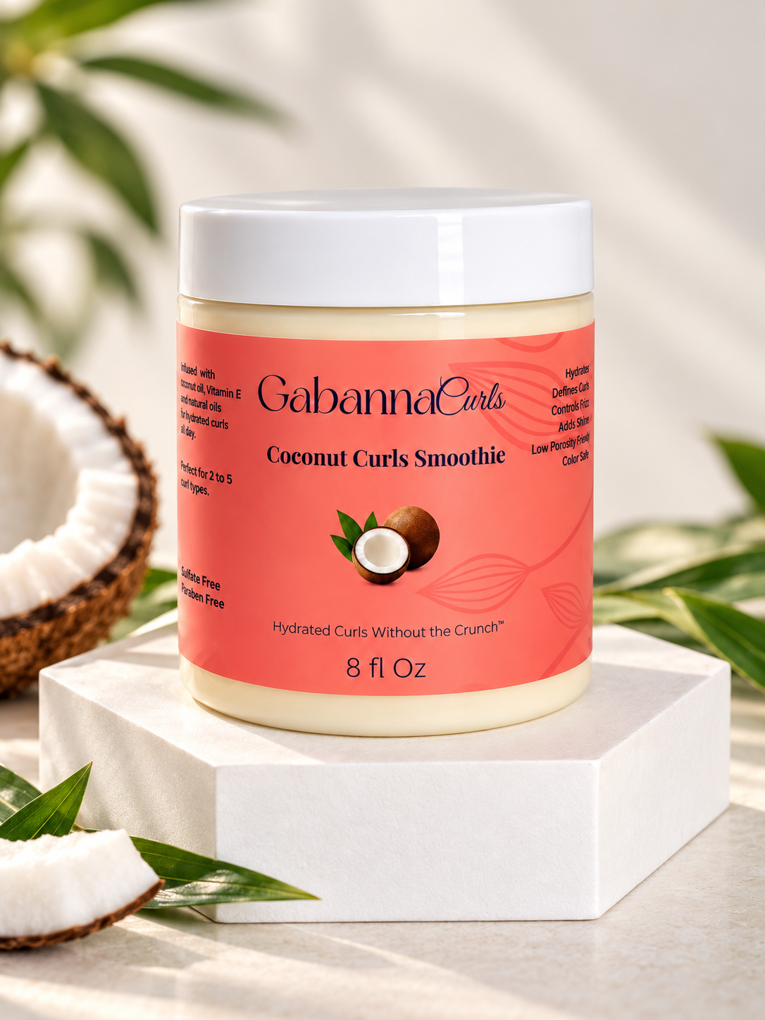 Gabanna Curls Coconut Curls Smoothie
